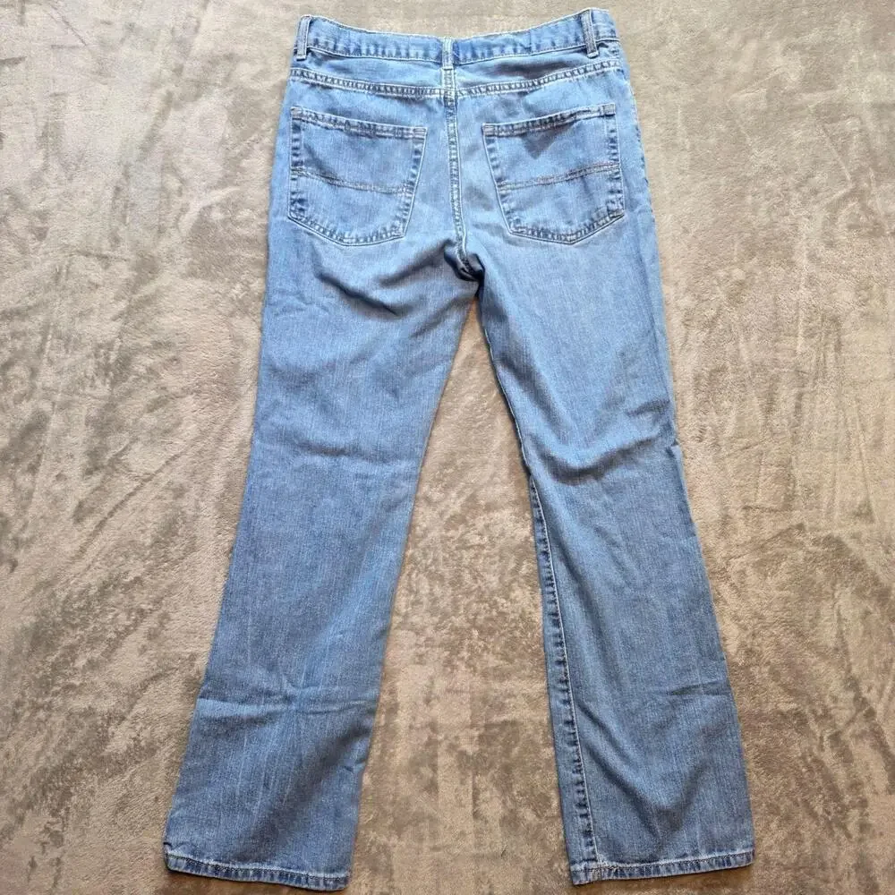 The Children's Place Jeans Kids 16 Blue Bootcut Denim Regular Fit Casual